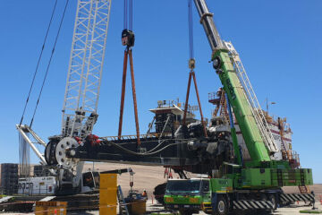 P&H 4100 Rope Shovel Boom
