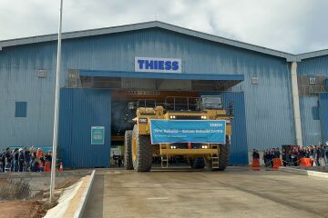 First zero-hour rebuilt truck rolls out of Thiess Rebuild Centre, Batam