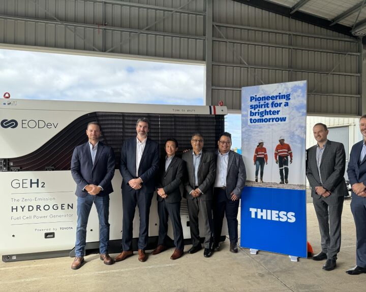Toyota to deliver its first locally-assembled hydrogen generator to mining services provider Thiess