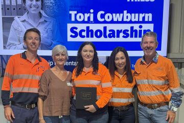 Thiess announces Tori Cowburn Scholarship recipient 2026