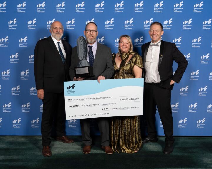 Ongoing collaboration with the International River Foundation and celebrating the Thiess International Riverprize